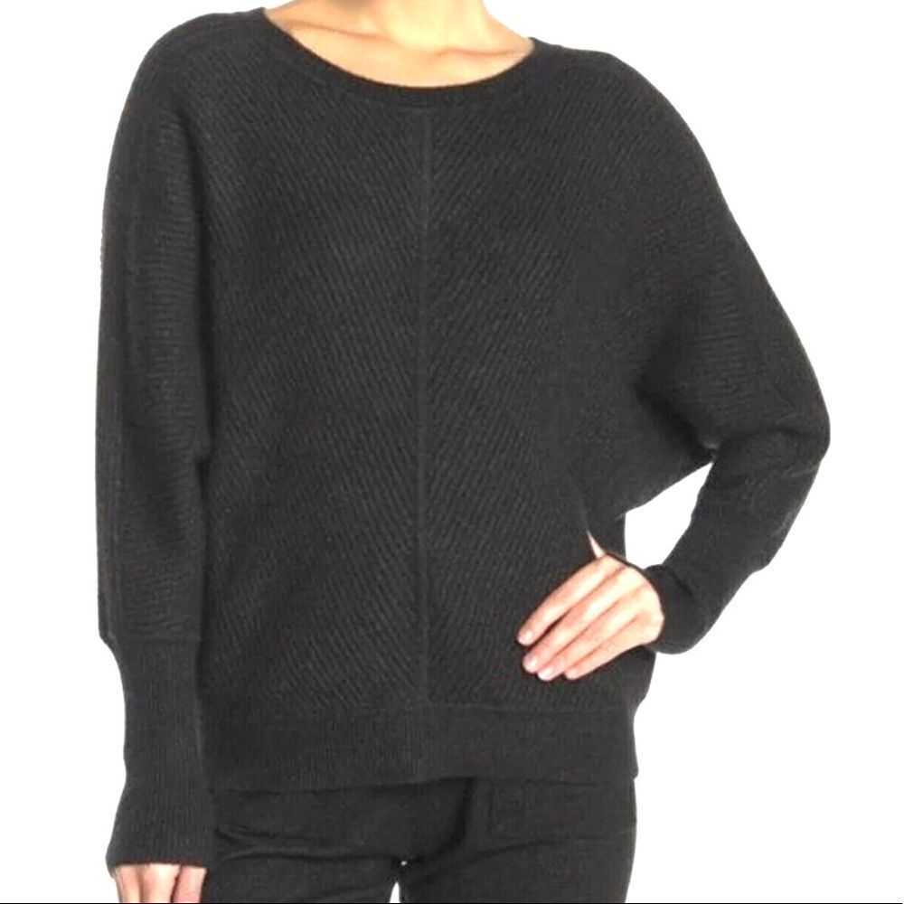 NWT Devotion By Cyrus Dolman Sleeve Sweater, Black - Plus Size 2X